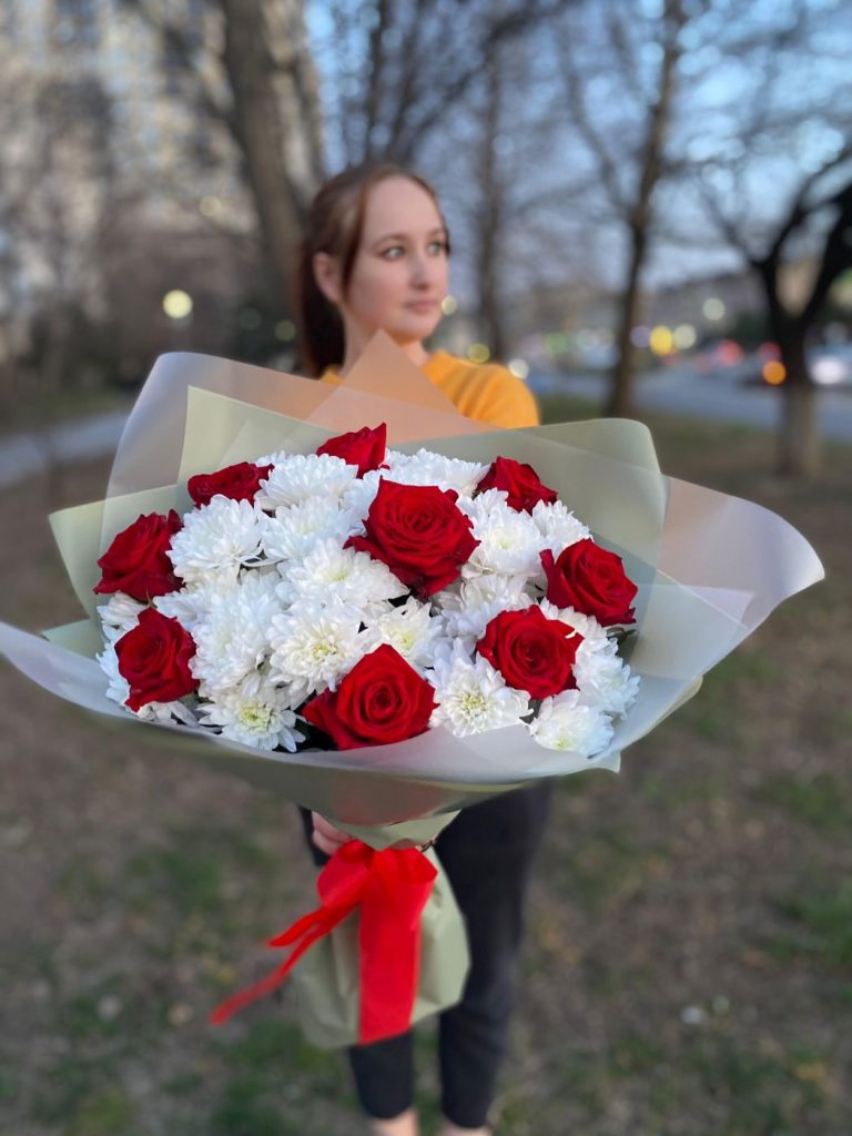 Букет "Зимняя Вишня"