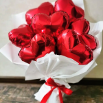 Букет из шаров сердце
